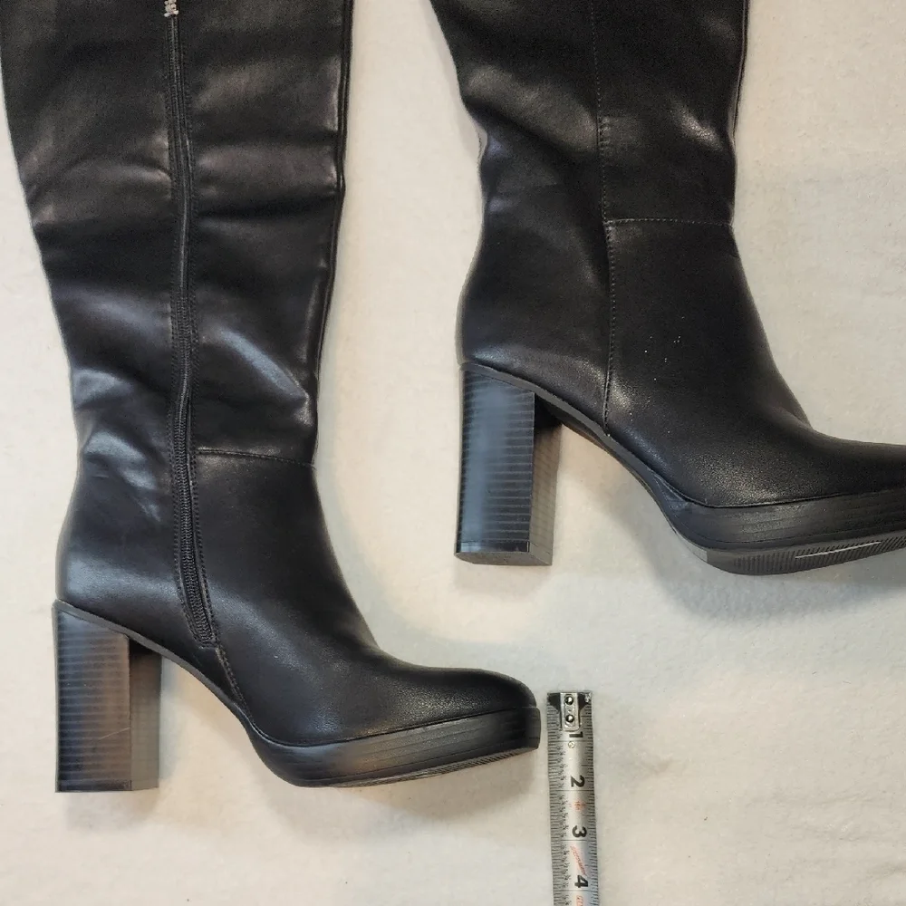 New York & Company Black Over the Knee Boots